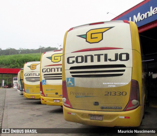 Empresa Gontijo de Transportes 21330 na cidade de João Monlevade, Minas Gerais, Brasil, por Maurício Nascimento. Número da foto: #13012310.