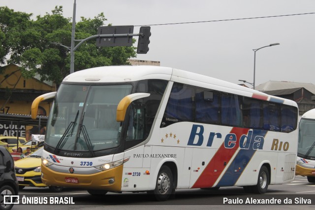 Breda Rio 3730 na cidade de Rio de Janeiro, Rio de Janeiro, Brasil, por Paulo Alexandre da Silva. Número da foto: #13012403.