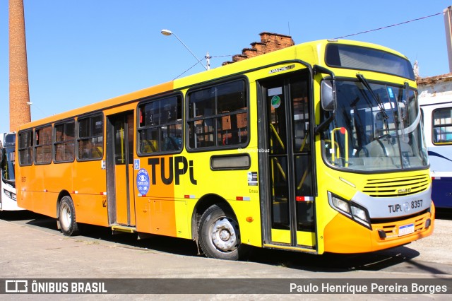 TUPi Transportes Urbanos Piracicaba 8357 na cidade de Piracicaba, São Paulo, Brasil, por Paulo Henrique Pereira Borges. Número da foto: #13013549.