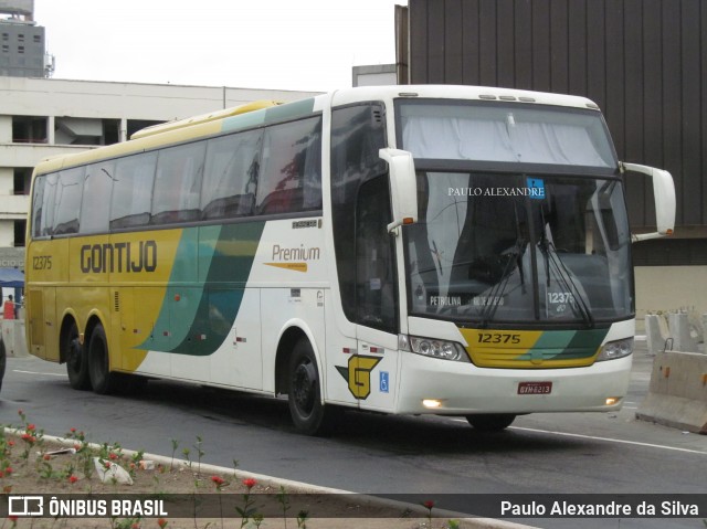 Empresa Gontijo de Transportes 12375 na cidade de Rio de Janeiro, Rio de Janeiro, Brasil, por Paulo Alexandre da Silva. Número da foto: #13012776.