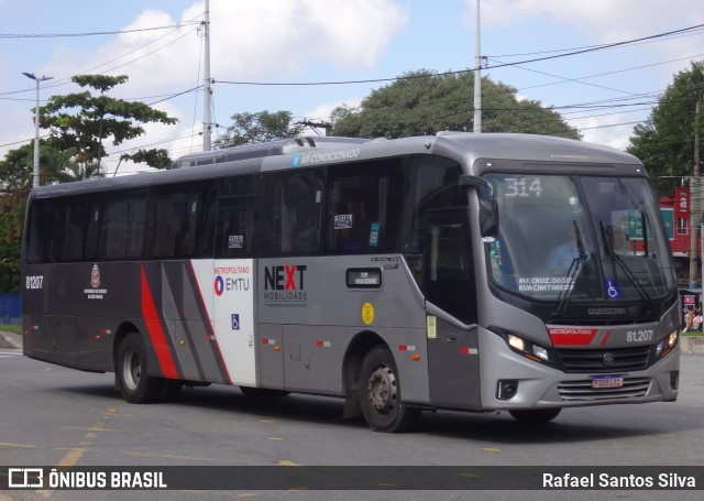 Next Mobilidade - ABC Sistema de Transporte 81.207 na cidade de Diadema, São Paulo, Brasil, por Rafael Santos Silva. Número da foto: #13011290.