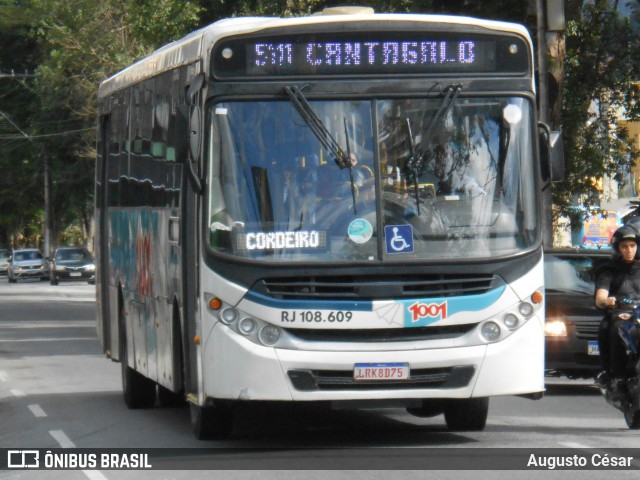 Auto Viação 1001 RJ 108.609 na cidade de Nova Friburgo, Rio de Janeiro, Brasil, por Augusto César. Número da foto: #13011913.