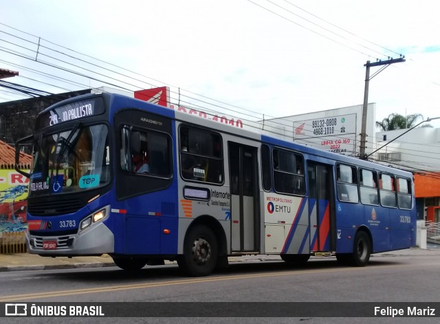 Guarulhos Transportes 33.783 na cidade de Guarulhos, São Paulo, Brasil, por Felipe Mariz. Número da foto: #13013618.