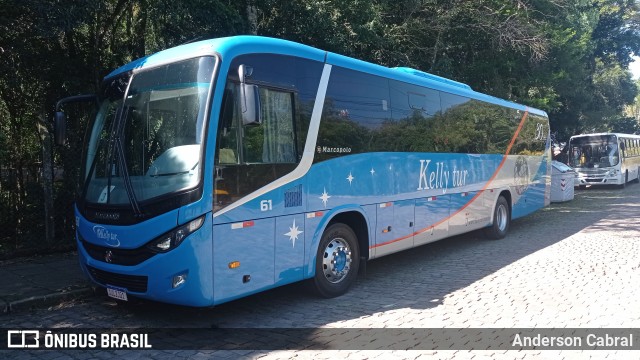 Kelly Tur Turismo 61 na cidade de Garibaldi, Rio Grande do Sul, Brasil, por Anderson Cabral. Número da foto: #13011574.