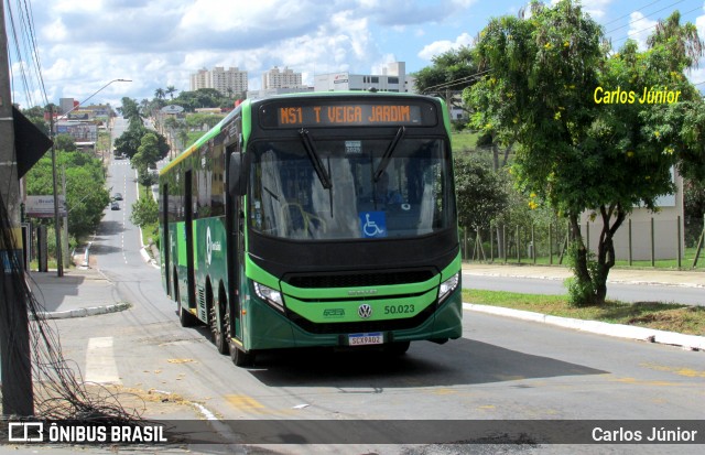 Rápido Araguaia 50.023 na cidade de Aparecida de Goiânia, Goiás, Brasil, por Carlos Júnior. Número da foto: #13013405.