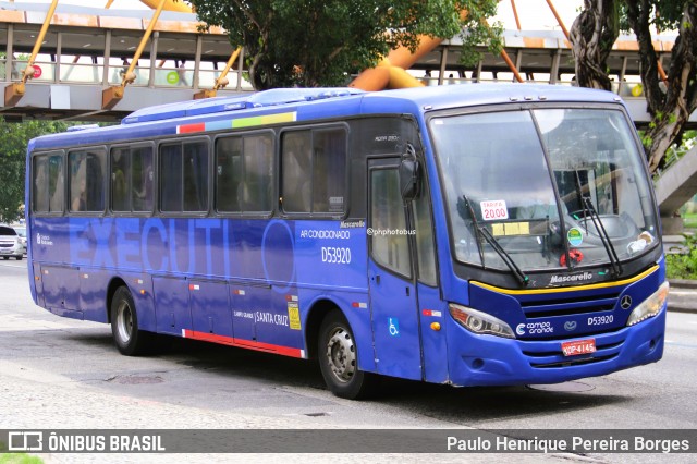 Transportes Campo Grande D53920 na cidade de Rio de Janeiro, Rio de Janeiro, Brasil, por Paulo Henrique Pereira Borges. Número da foto: #13013850.