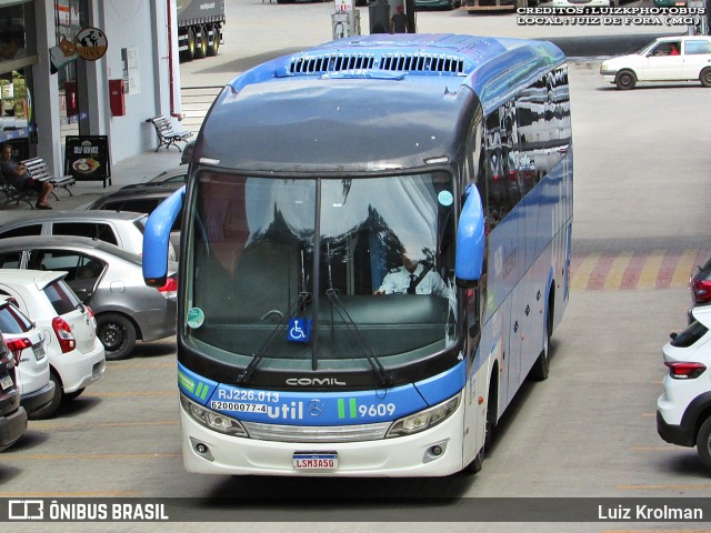 UTIL - União Transporte Interestadual de Luxo 9609 na cidade de Juiz de Fora, Minas Gerais, Brasil, por Luiz Krolman. Número da foto: #13013666.