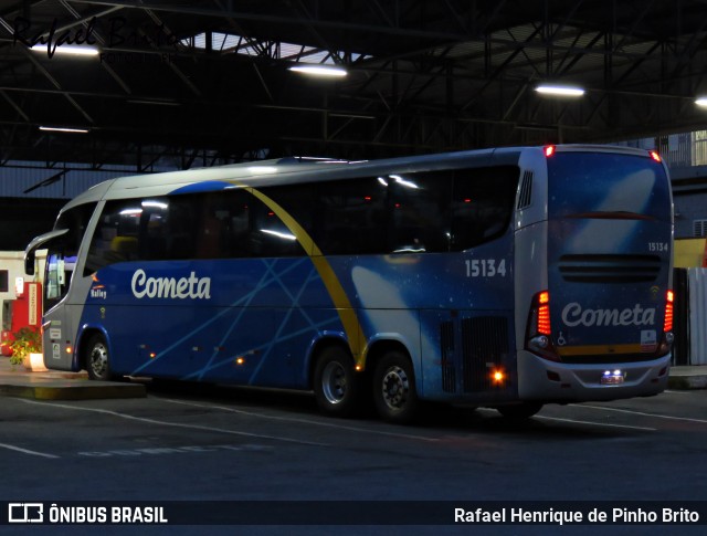 Viação Cometa 15134 na cidade de São Roque, São Paulo, Brasil, por Rafael Henrique de Pinho Brito. Número da foto: #13013006.