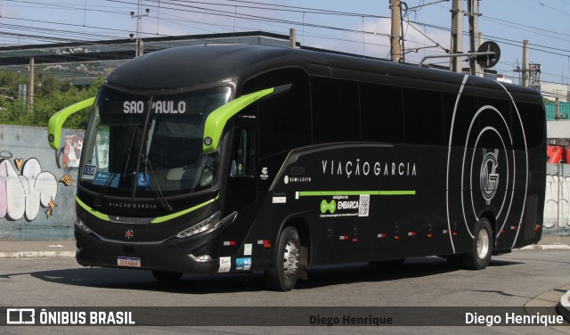 Viação Garcia 82339 na cidade de São Paulo, São Paulo, Brasil, por Diego Henrique. Número da foto: #13011726.