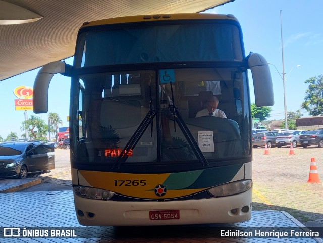 Empresa Gontijo de Transportes 17265 na cidade de Limeira, São Paulo, Brasil, por Edinilson Henrique Ferreira. Número da foto: #13012517.