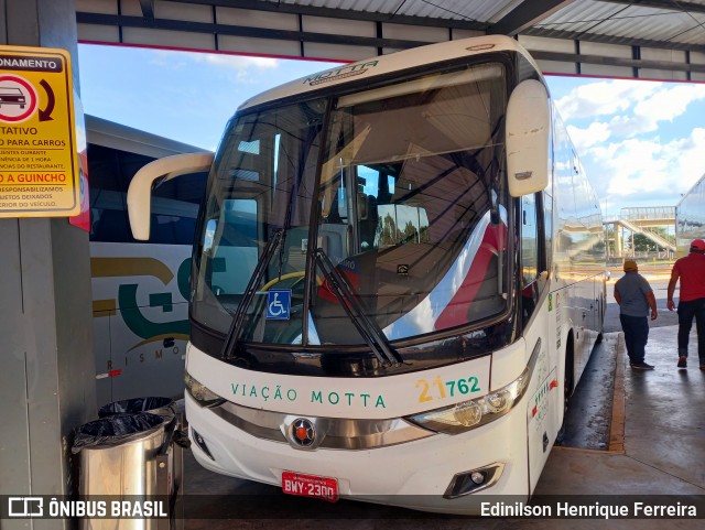 Viação Motta 21762 na cidade de Ribeirão Preto, São Paulo, Brasil, por Edinilson Henrique Ferreira. Número da foto: #13012539.