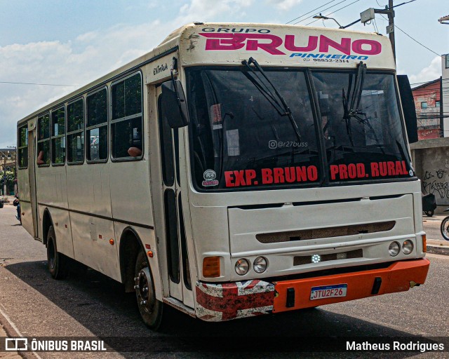 Ônibus Particulares JTU2F26 na cidade de Belém, Pará, Brasil, por Matheus Rodrigues. Número da foto: #13013572.