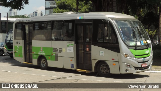 Transcooper > Norte Buss 1 6570 na cidade de São Paulo, São Paulo, Brasil, por Cleverson Giraldi. Número da foto: #13011664.