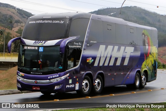 MHT Turismo 1420 na cidade de Aparecida, São Paulo, Brasil, por Paulo Henrique Pereira Borges. Número da foto: #13011613.