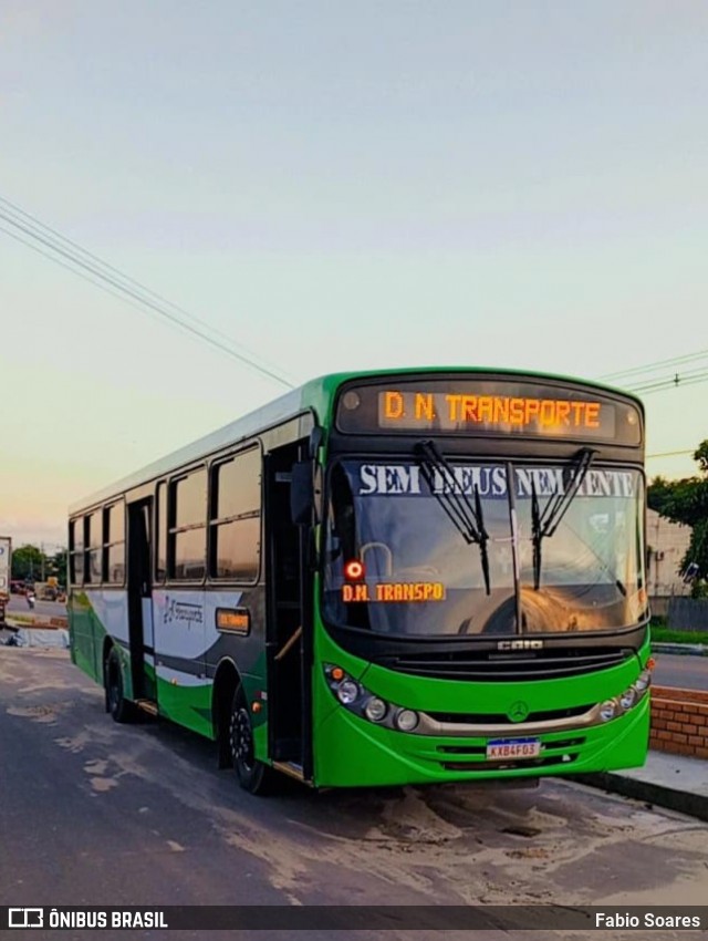 D.N. Transporte KXB4F03 na cidade de São Miguel do Guamá, Pará, Brasil, por Fabio Soares. Número da foto: #13013340.