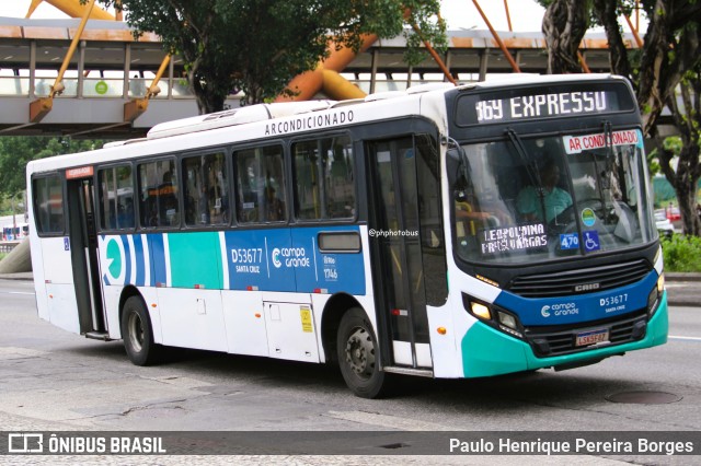 Transportes Campo Grande D53677 na cidade de Rio de Janeiro, Rio de Janeiro, Brasil, por Paulo Henrique Pereira Borges. Número da foto: #13013848.