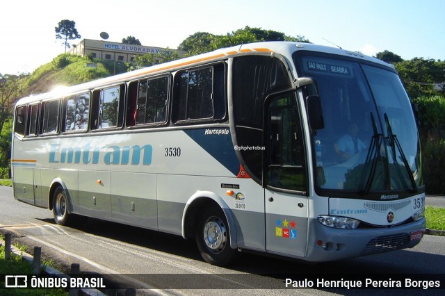 Emtram 3530 na cidade de Barra do Piraí, Rio de Janeiro, Brasil, por Paulo Henrique Pereira Borges. Número da foto: #13013857.