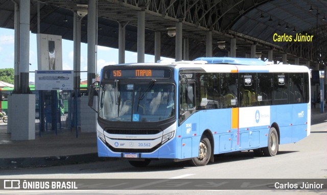 HP Transportes Coletivos 20.562 na cidade de Aparecida de Goiânia, Goiás, Brasil, por Carlos Júnior. Número da foto: #13013379.