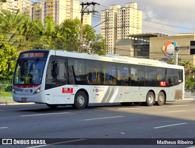 Next Mobilidade - ABC Sistema de Transporte 5421 na cidade de São Bernardo do Campo, São Paulo, Brasil, por Matheus Ribeiro. Número da foto: #13013440.