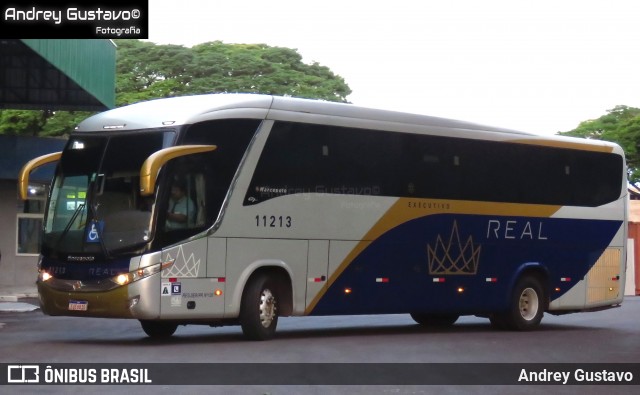 Viação Real 11213 na cidade de Cianorte, Paraná, Brasil, por Andrey Gustavo. Número da foto: #13012992.