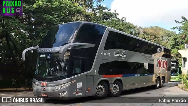 Auto Viação 1001 RJ 108.535 na cidade de São Paulo, São Paulo, Brasil, por Fábio Paixão. Número da foto: #13011233.