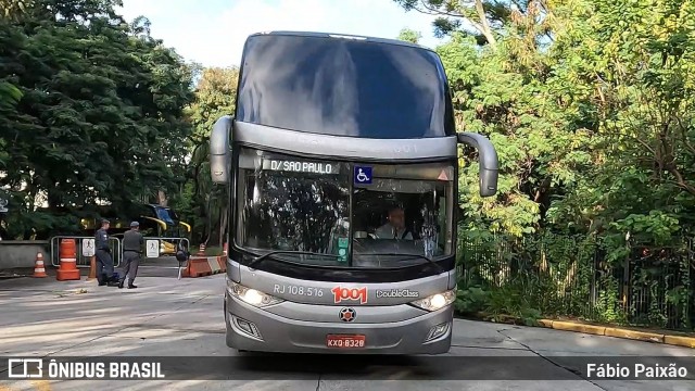 Auto Viação 1001 RJ 108.516 na cidade de São Paulo, São Paulo, Brasil, por Fábio Paixão. Número da foto: #13011231.