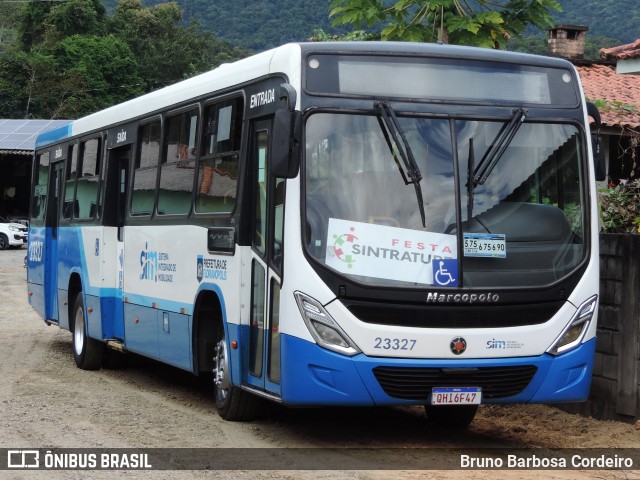 Emflotur - Empresa Florianópolis de Transportes Coletivos 23327 na cidade de Santo Amaro da Imperatriz, Santa Catarina, Brasil, por Bruno Barbosa Cordeiro. Número da foto: #13013502.