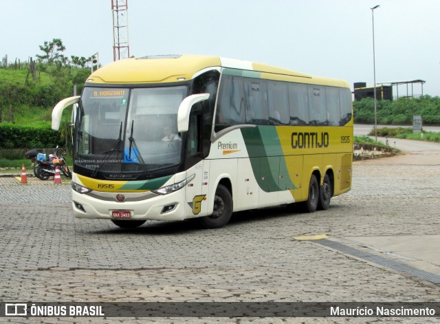 Empresa Gontijo de Transportes 19515 na cidade de João Monlevade, Minas Gerais, Brasil, por Maurício Nascimento. Número da foto: #13012633.