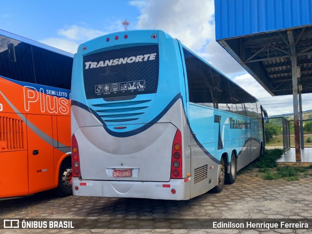 Transnorte - Transporte e Turismo Norte de Minas 75000 na cidade de Salinas, Minas Gerais, Brasil, por Edinilson Henrique Ferreira. Número da foto: #13012663.
