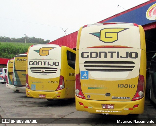 Empresa Gontijo de Transportes 18810 na cidade de João Monlevade, Minas Gerais, Brasil, por Maurício Nascimento. Número da foto: #13012315.