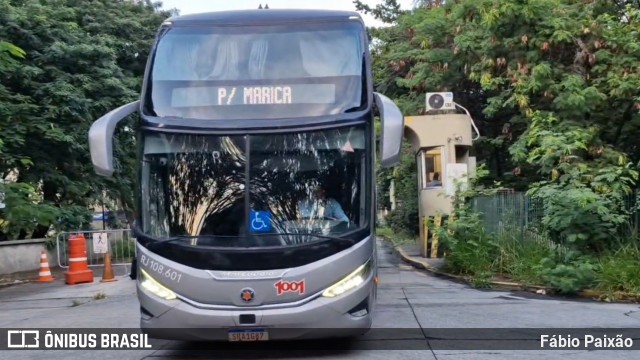 Auto Viação 1001 RJ 108.601 na cidade de São Paulo, São Paulo, Brasil, por Fábio Paixão. Número da foto: #13011237.