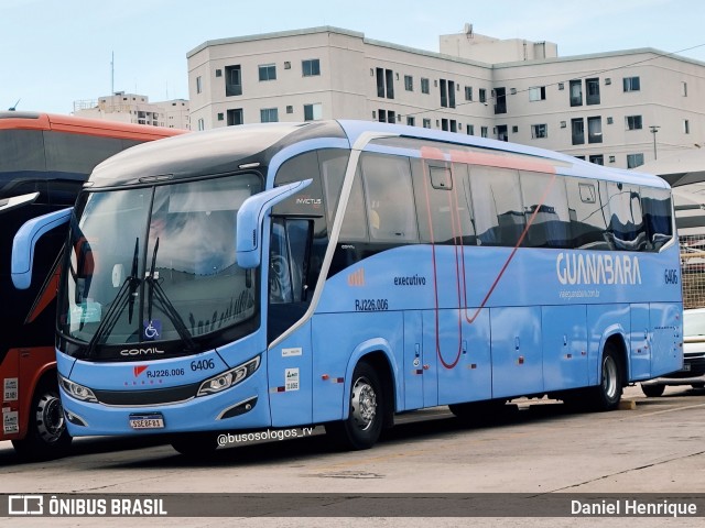 UTIL - União Transporte Interestadual de Luxo 6406 na cidade de Goiânia, Goiás, Brasil, por Daniel Henrique. Número da foto: #13089664.