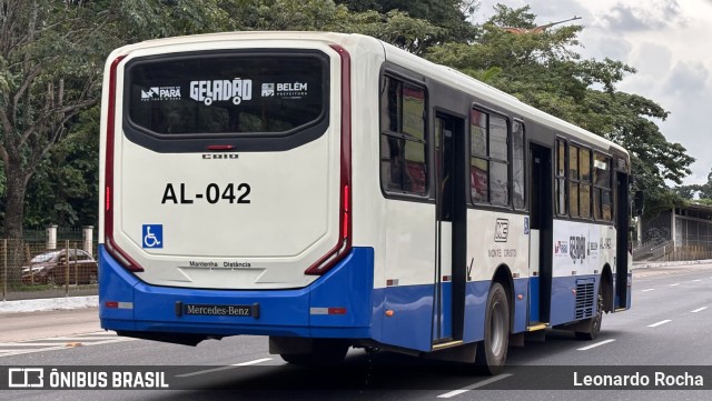 Auto Viação Monte Cristo AL-042 na cidade de Belém, Pará, Brasil, por Leonardo Rocha. Número da foto: #13088924.