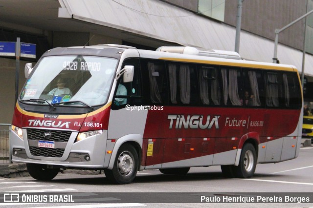 Transportadora Tinguá RJ 156.101 na cidade de Rio de Janeiro, Rio de Janeiro, Brasil, por Paulo Henrique Pereira Borges. Número da foto: #13089710.