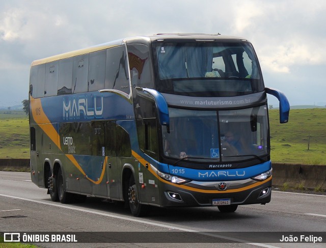 Marlu Turismo 1015 na cidade de Lorena, São Paulo, Brasil, por João Felipe. Número da foto: #13089233.