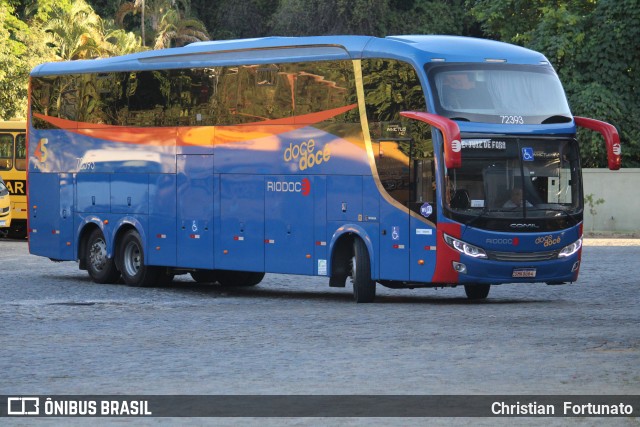 Viação Riodoce 72393 na cidade de Leopoldina, Minas Gerais, Brasil, por Christian  Fortunato. Número da foto: #13088771.
