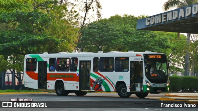 Empresa de Transportes Andorinha 6365 na cidade de Presidente Prudente, São Paulo, Brasil, por Francisco Ivano. Número da foto: #13090443.