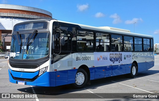 Transportes Barata BN-98001 na cidade de Belém, Pará, Brasil, por Samara Goes. Número da foto: #13089032.