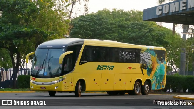 Eucatur - Empresa União Cascavel de Transportes e Turismo 5008 na cidade de Presidente Prudente, São Paulo, Brasil, por Francisco Ivano. Número da foto: #13090430.