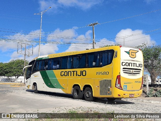 Empresa Gontijo de Transportes 19580 na cidade de Caruaru, Pernambuco, Brasil, por Lenilson da Silva Pessoa. Número da foto: #13089705.