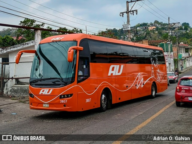 AU - Autobuses Unidos 3807 na cidade de Papantla, Veracruz, México, por Adrian O. Galvan. Número da foto: #13091994.