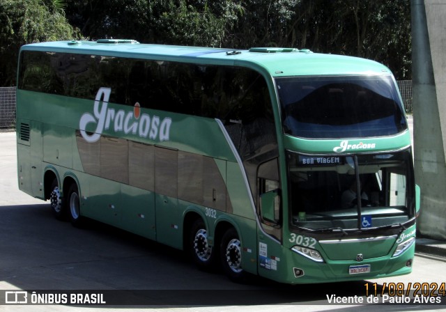 Viação Graciosa 3032 na cidade de Curitiba, Paraná, Brasil, por Vicente de Paulo Alves. Número da foto: #13091561.