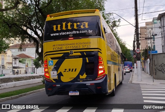 Viação Ultra 2311 na cidade de Santos, São Paulo, Brasil, por Davi Cesar. Número da foto: #13090695.