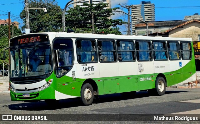 Transportadora Arsenal AA-015 na cidade de Belém, Pará, Brasil, por Matheus Rodrigues. Número da foto: #13093007.