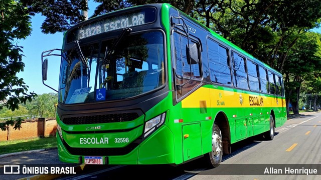 Transportes Capellini 32598 na cidade de Paulínia, São Paulo, Brasil, por Allan Henrique. Número da foto: #13091630.