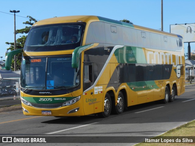 Empresa Gontijo de Transportes 25075 na cidade de Goiânia, Goiás, Brasil, por Itamar Lopes da Silva. Número da foto: #13092352.