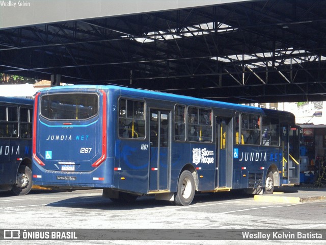 Jundiá Transportadora Turistica 1287 na cidade de São Roque, São Paulo, Brasil, por Weslley Kelvin Batista. Número da foto: #13091366.
