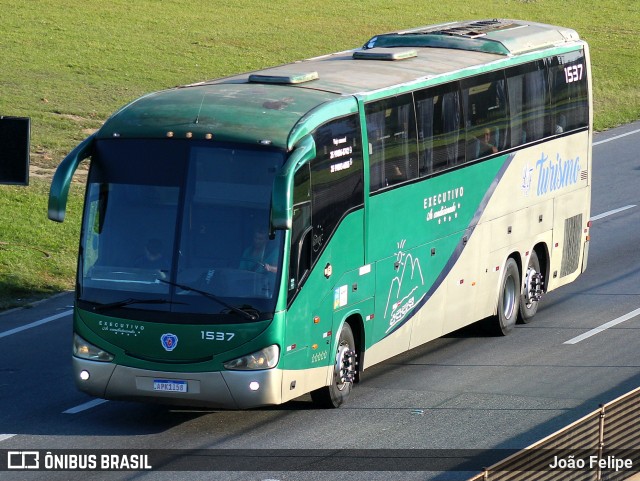 JC Turismo 1537 na cidade de Cachoeira Paulista, São Paulo, Brasil, por João Felipe. Número da foto: #13092062.