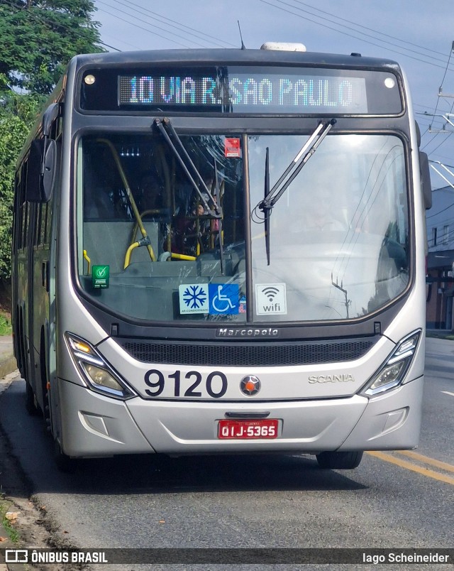 BluMob - Concessionária de Transporte Urbano de Blumenau 9120 na cidade de Blumenau, Santa Catarina, Brasil, por Iago Scheineider. Número da foto: #13090727.