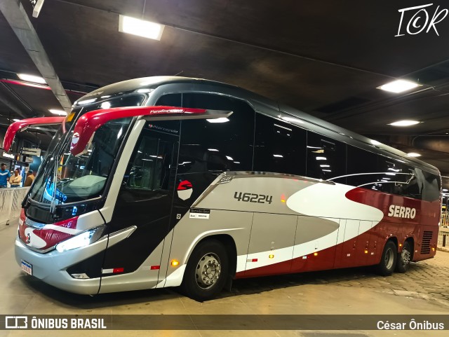 Viação Serro 46224 na cidade de Belo Horizonte, Minas Gerais, Brasil, por César Ônibus. Número da foto: #13091588.